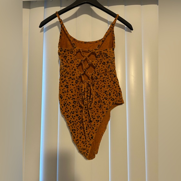 Wild Fable Leopard Print Bodysuit - Picture 2 of 7